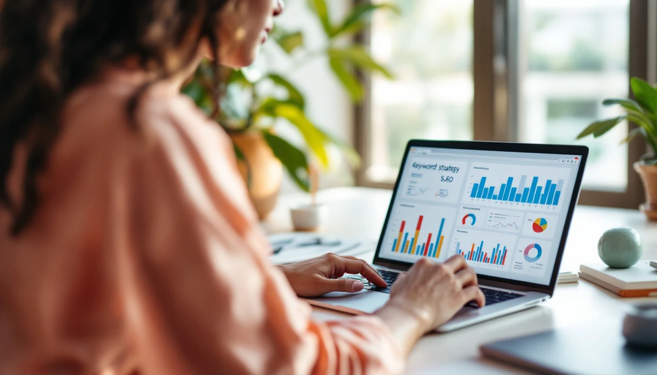 Agence SEO Guadeloupe : consultant étudiant les mots-clés locaux dans la Search Console