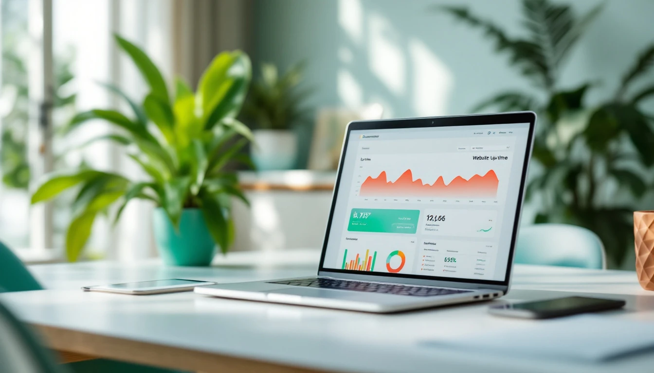 Supervision et maintenance de site web en Guadeloupe : tableau de bord de suivi de disponibilité et de performance pour les sites internet